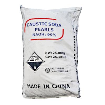 Caustic soda pearls and flakes Sodium hydroxide
