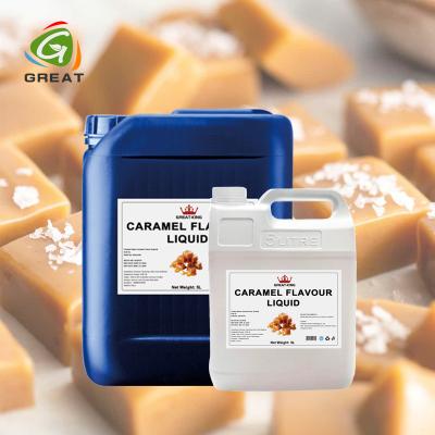 Oil Soluble/Water Soluble Liquid Caramel Flavoring
