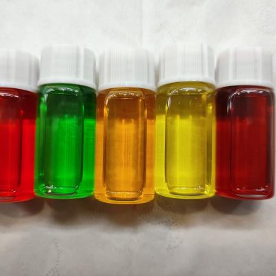 Food flavor with color